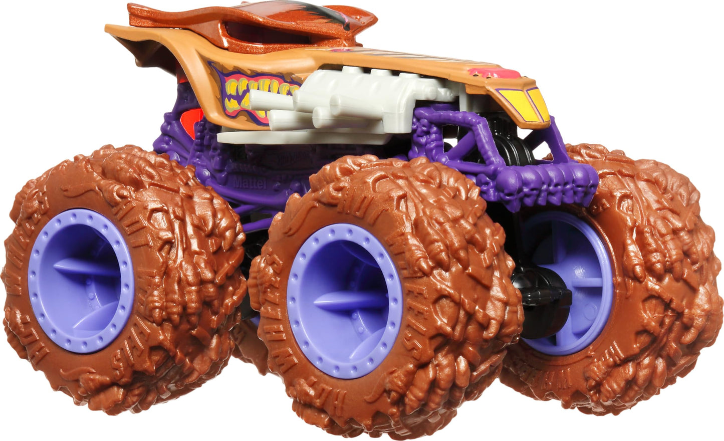 Hot Wheels Monster Trucks 4-Pack – 1:64 Scale with Giant Wheels
