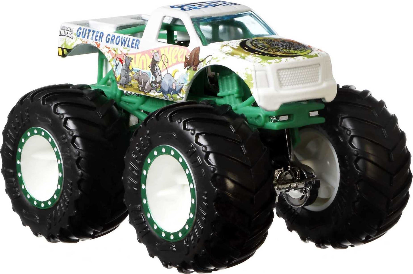 Hot Wheels Monster Trucks 4-Pack – 1:64 Scale Trucks (Styles May Vary)