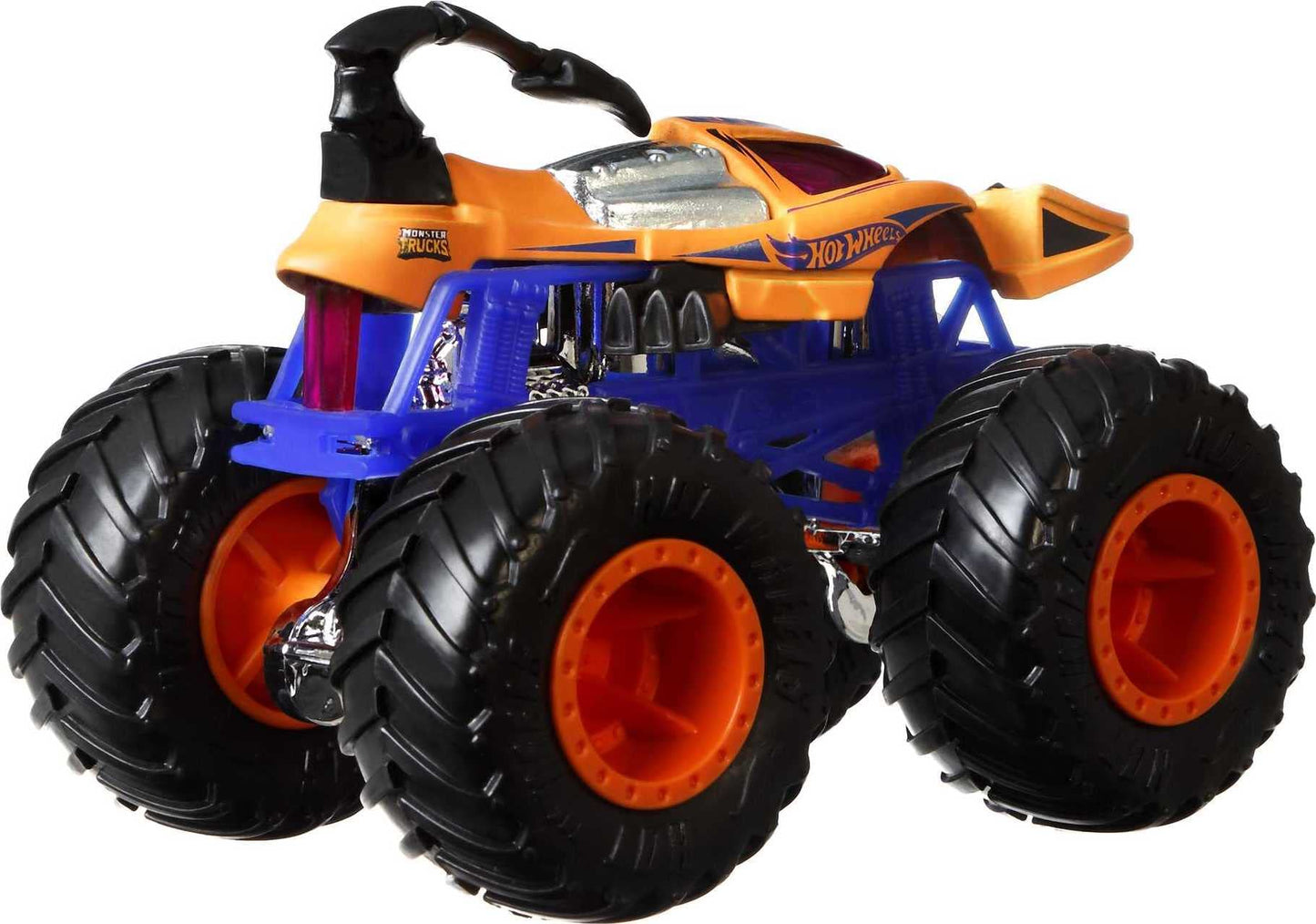 Hot Wheels Monster Trucks 4-Pack – 1:64 Scale Trucks (Styles May Vary)