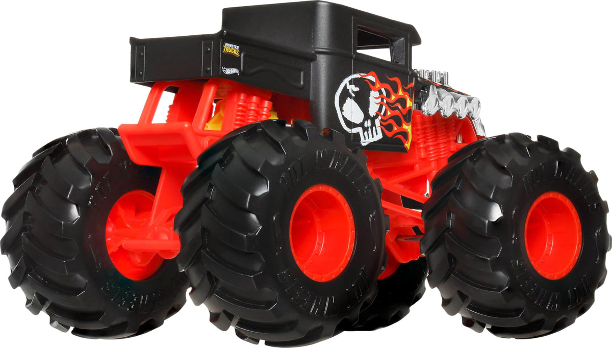 Hot Wheels Monster Trucks Oversized 1:24 Die-Cast Truck – Giant Wheels and Bold Designs