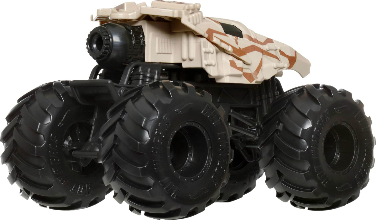 Hot Wheels Monster Trucks – 1:24 Oversized Die-Cast Truck with Giant Wheels