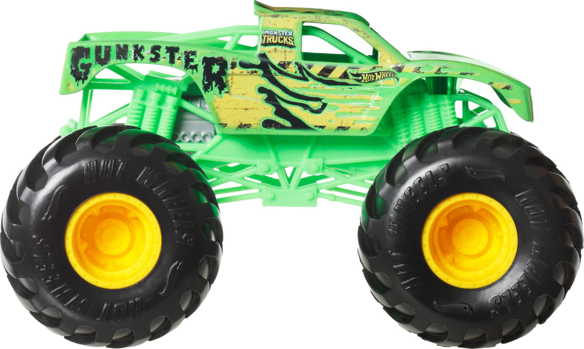 Hot Wheels Monster Trucks Oversized 1:24 Die-Cast Truck – Giant Wheels & Bold Details