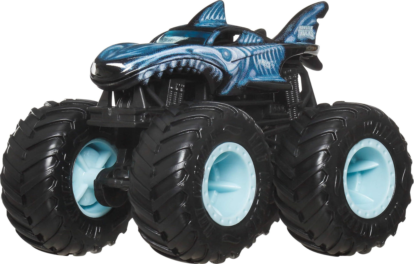 Hot Wheels Monster Trucks 4-Pack – X-Ray Themed 1:64 Scale with Exclusive Truck