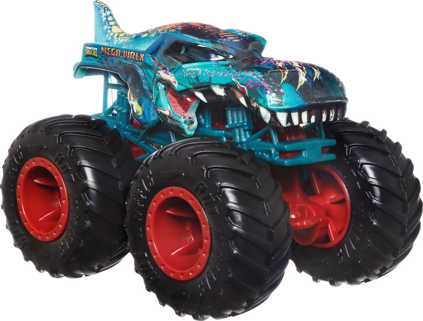 Hot Wheels Monster Trucks 4-Pack – 1:64 Scale with Giant Wheels