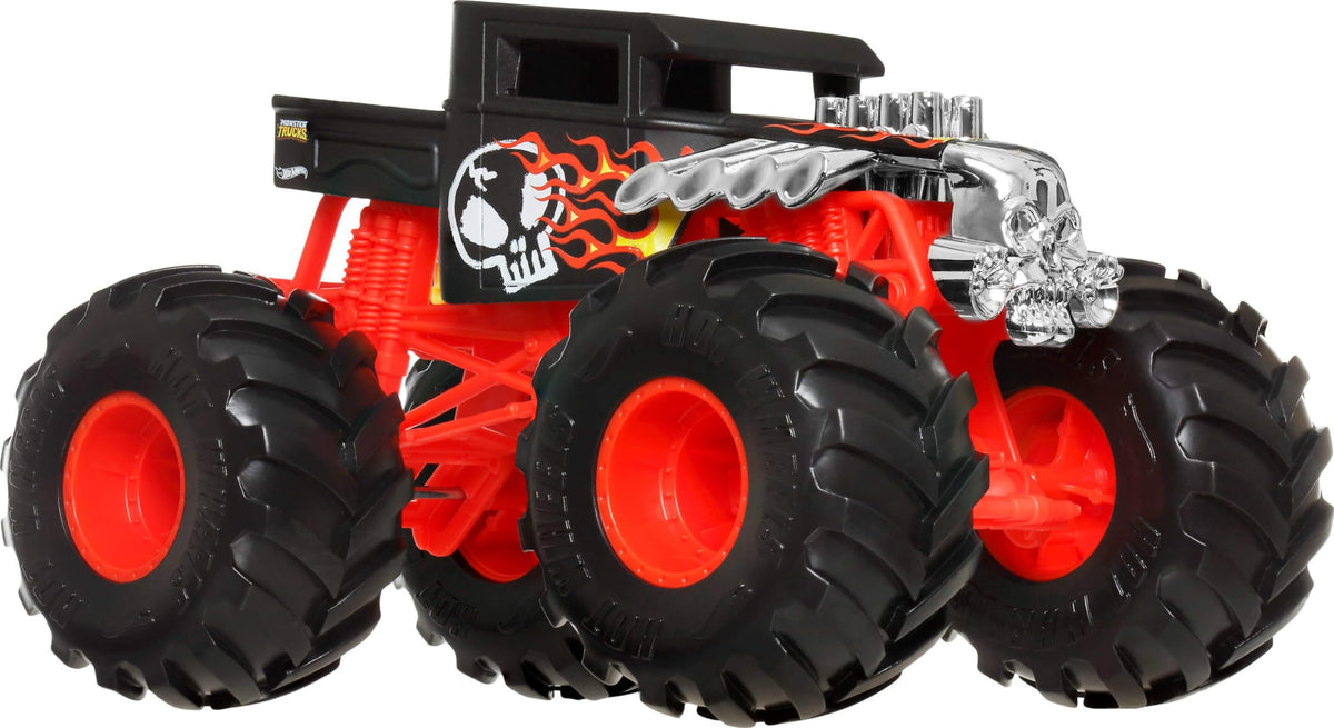 Hot Wheels Monster Trucks Oversized 1:24 Die-Cast Truck – Giant Wheels and Bold Designs