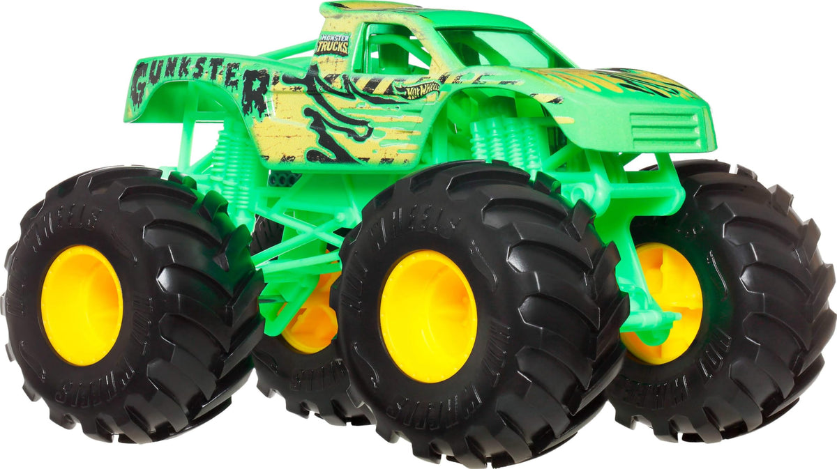 Hot Wheels Monster Trucks Oversized 1:24 Die-Cast Truck – Giant Wheels & Bold Details