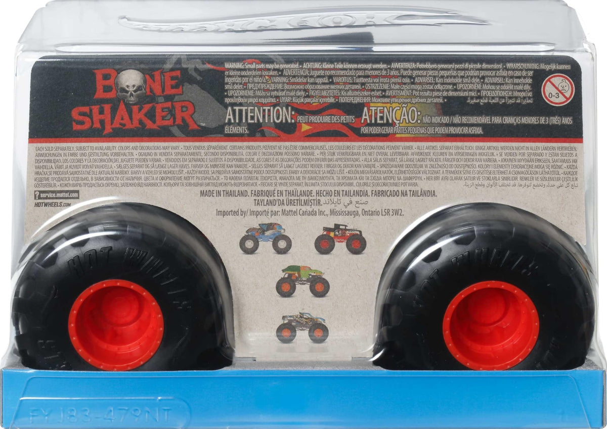 Hot Wheels Monster Trucks Oversized 1:24 Die-Cast Truck – Giant Wheels and Bold Designs