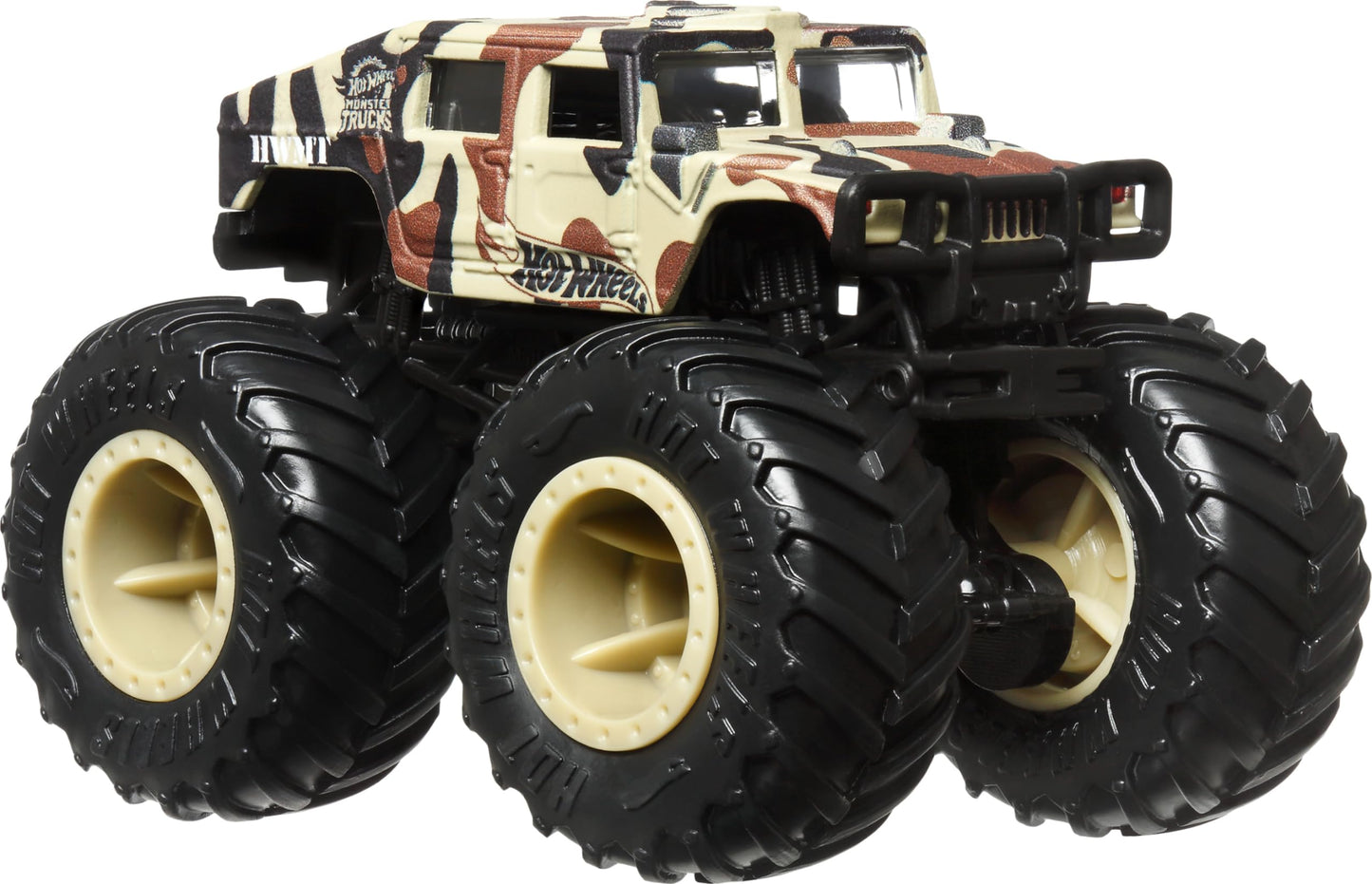 Hot Wheels Monster Trucks 1:64 Scale 4-Pack | Giant Wheels & Exclusive Truck