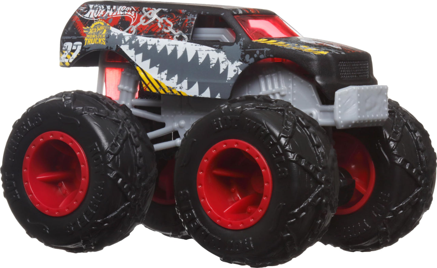 Hot Wheels Monster Trucks 4-Pack – 1:64 Scale with Giant Wheels