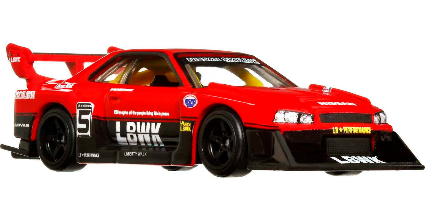 Hot Wheels Mountain Drifters 5-Pack – Premium 1:64 Scale Car Culture Drifters