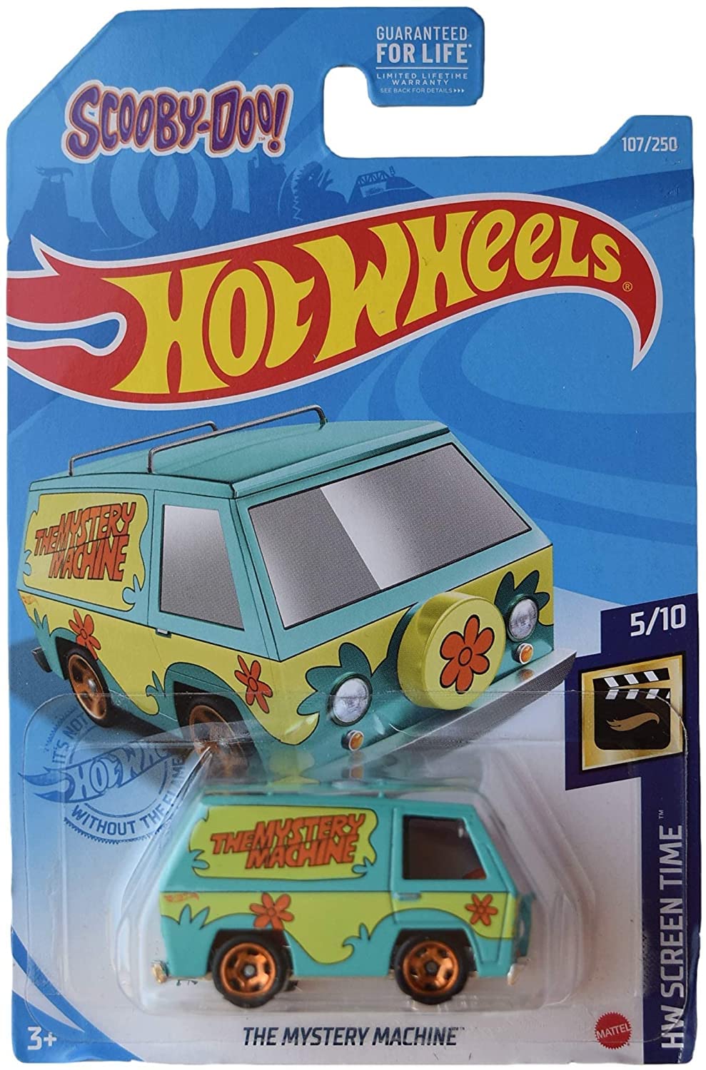 Hot Wheels The Mystery Machine Scooby-Doo 1:64 Die-Cast | Screen Time 5/10