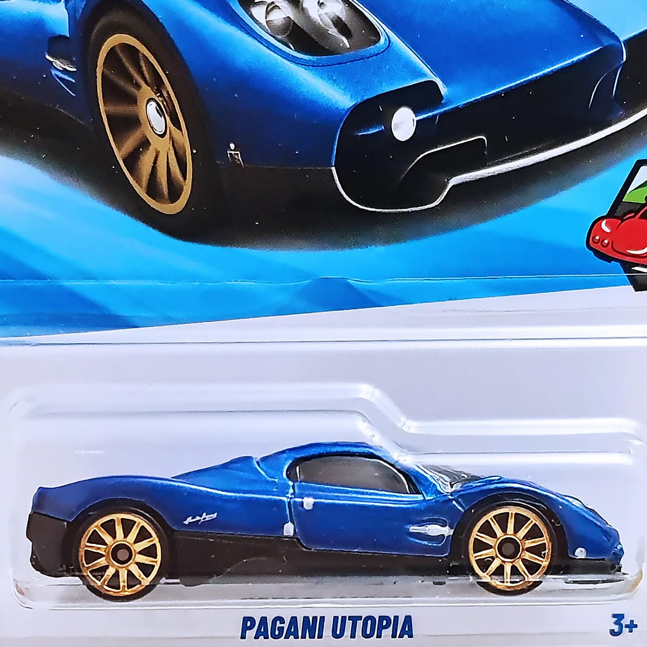 Hot Wheels Pagani Utopia Peak Persuit 4/10 – JBB38, Blue Metallic, 1:64