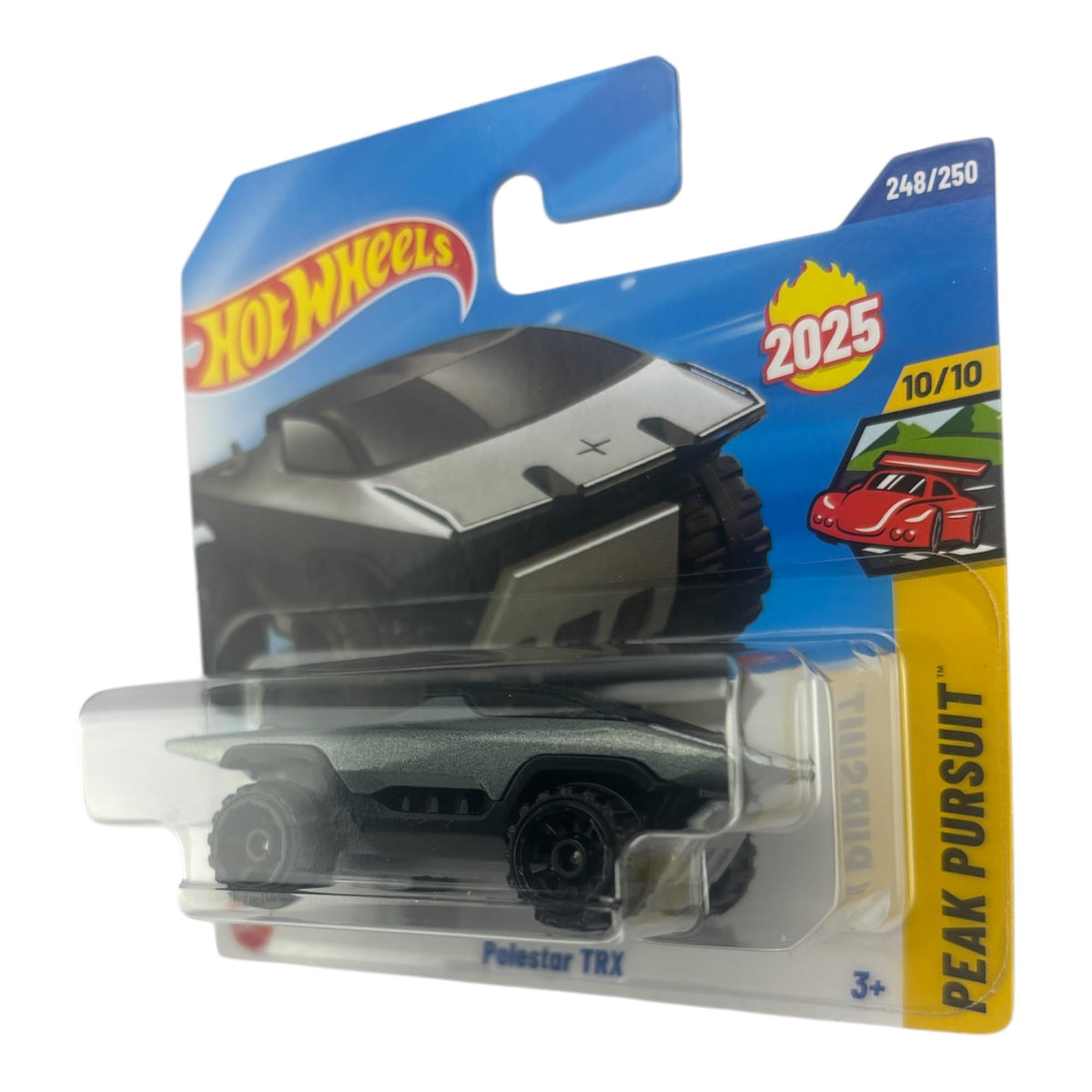 Hot Wheels Polestar TRX Silver – Peak Pursuit 10/10 | 1:64 Diecast Vehicle (New for 2025)