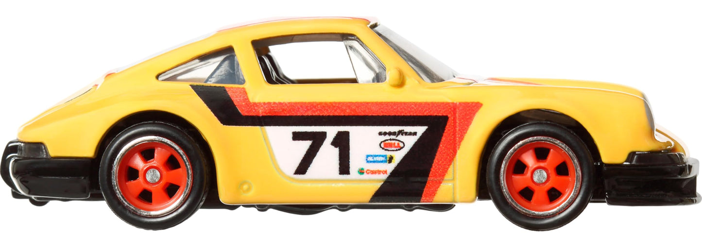 Hot Wheels Premium Car Culture: 1:64 Porsche 911 – Real Riders, Metal/Metal