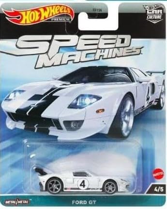 Hot Wheels Car Culture 2023 Speed Machines Bundle — 5 Diecast Vehicles (FPY86-959A)