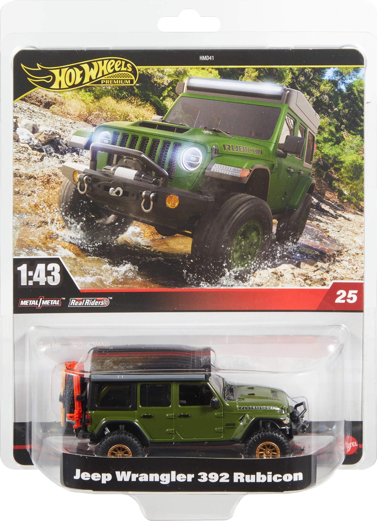 Hot Wheels Premium 1:43 Scale Vehicle – Officially Licensed Collectibles with Real Riders Tires