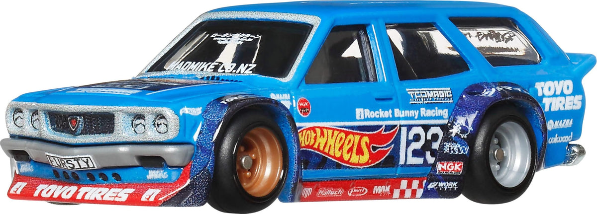 Hot Wheels Premium Car Culture 2005 Mitsubishi Evo IX Wagon – 1:64 Die-Cast with Real Riders