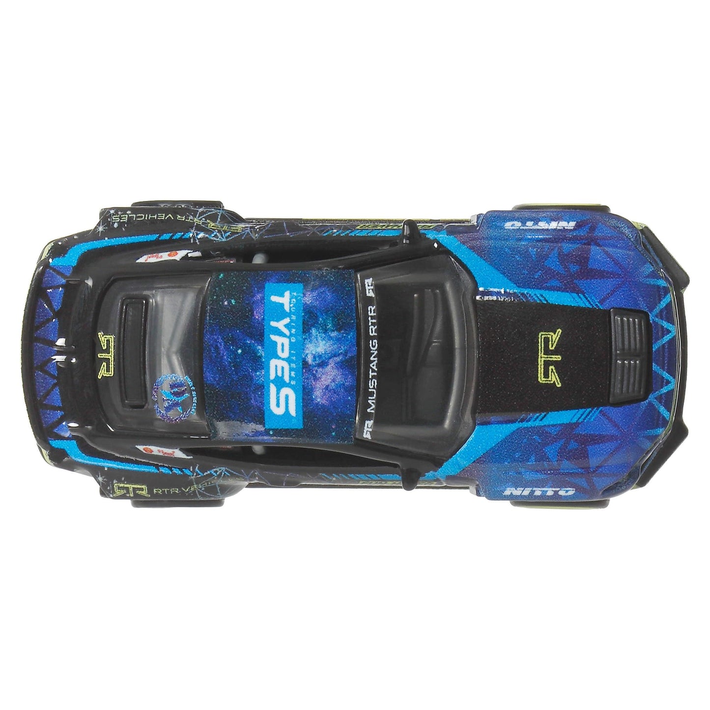 Hot Wheels Premium Car Culture 1:64 Scale Mustang RTR Spec 5-FD – Real Riders Tires, Metal/Metal Body