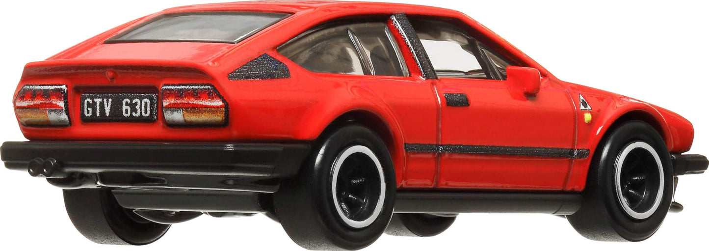 Hot Wheels Premium Car Culture Alfa Romeo GTV6 3.0 — World Tour 1:64 Die-Cast with Real Riders