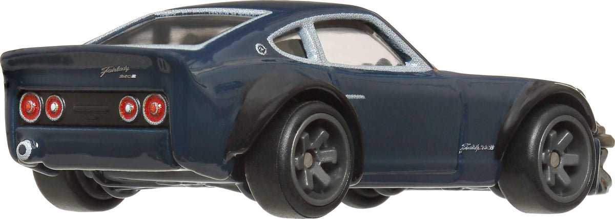 Hot Wheels Premium Car Culture Nissan Fairlady Z 1:64 Die-Cast with Real Riders Tires | Japan Historics 4 Vehicle Set