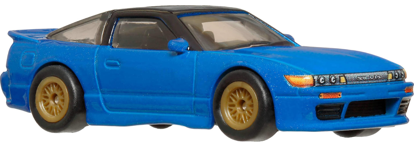 Hot Wheels Premium Car Culture: Nissan SilEighty 1:64 Die-Cast with Real Riders