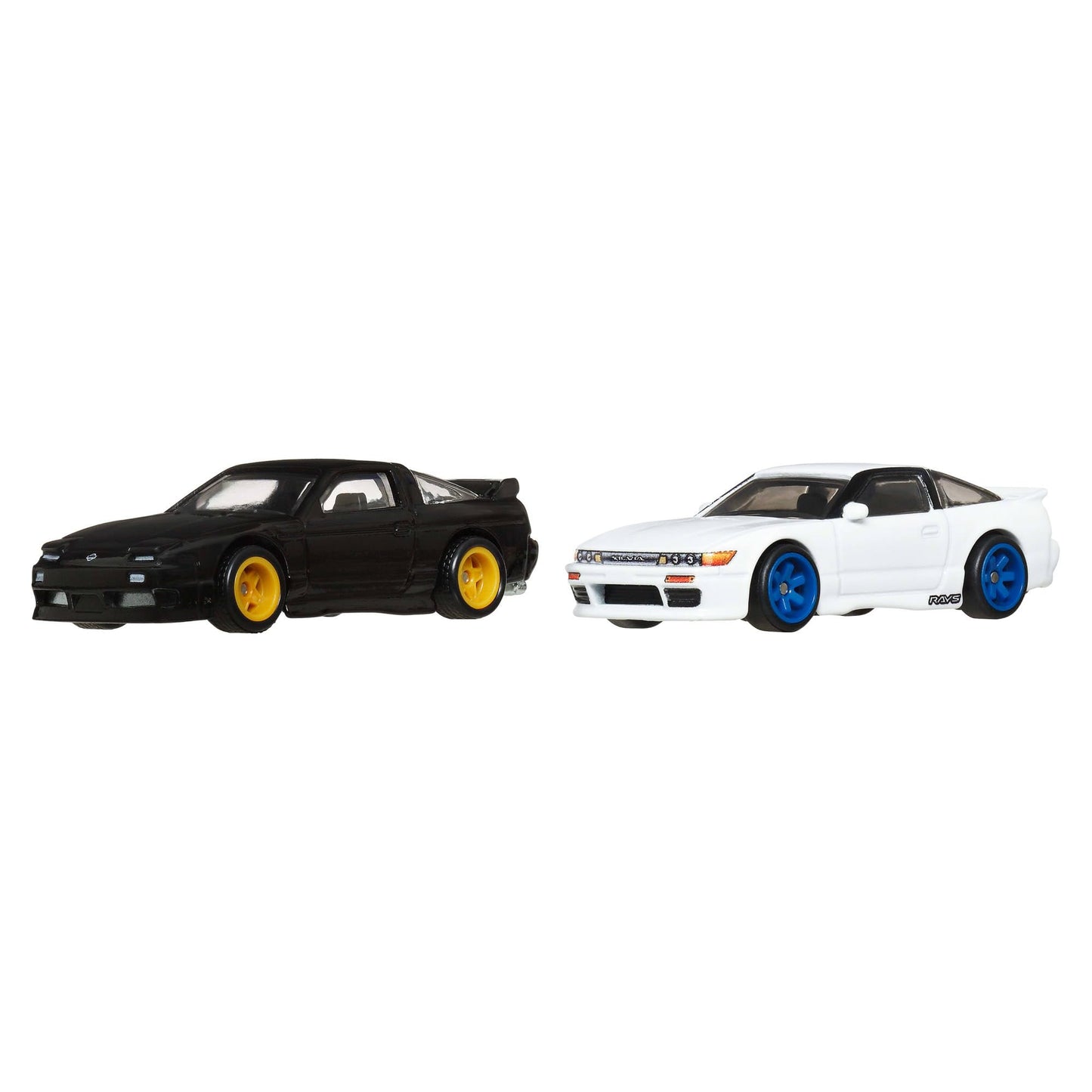 Hot Wheels Premium Car Culture 2-Pack – 1:64 Real Riders, Metal/Metal Chassis