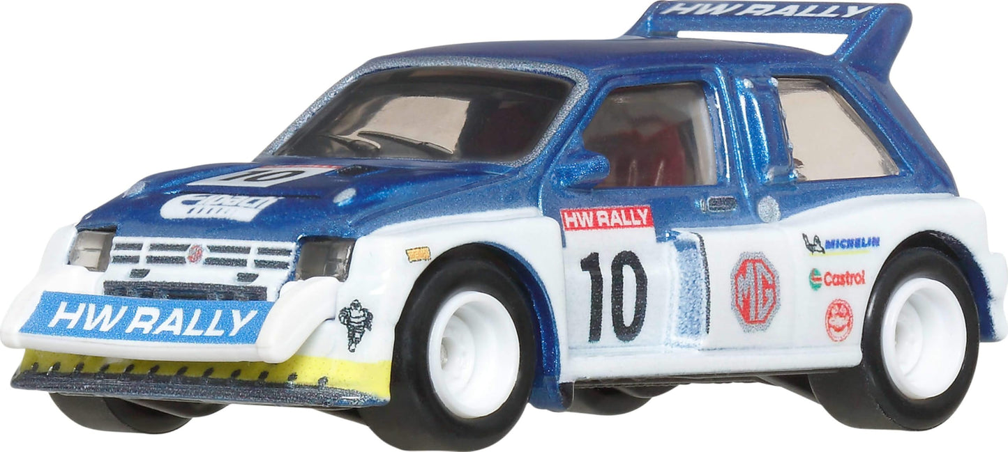 Hot Wheels Premium Car Culture 1:64 Die-Cast 86 MG Metro 6R4 with Real Riders Tires