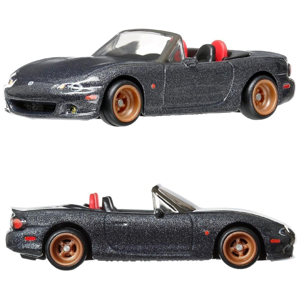 Hot Wheels Premium 2-Pack '04 Mazda Mazdaspeed Miata / Mazda RX-7 FC Pandem HRR75 | Car Culture