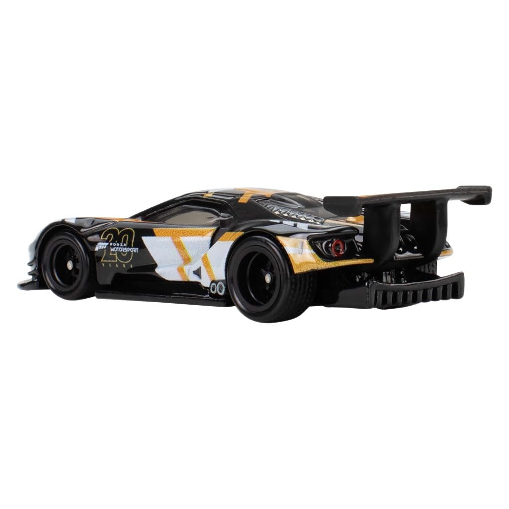 Hot Wheels Premium Pop Culture Forza 2016 Ford GT – 1:64 Die-Cast with Real Riders Tires