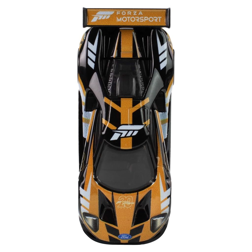 Hot Wheels Premium Pop Culture Forza 2016 Ford GT – 1:64 Die-Cast with Real Riders Tires