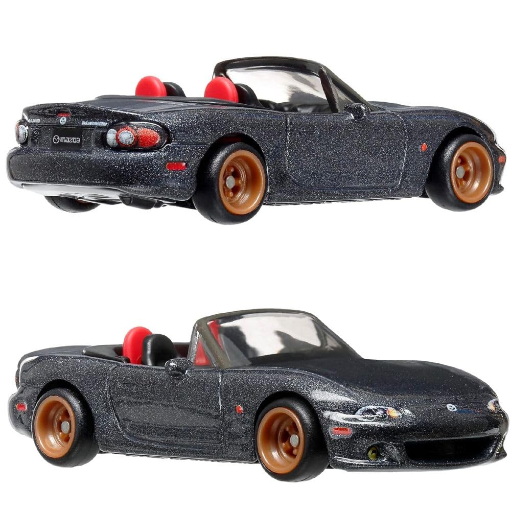 Hot Wheels Premium 2-Pack '04 Mazda Mazdaspeed Miata / Mazda RX-7 FC Pandem HRR75 | Car Culture