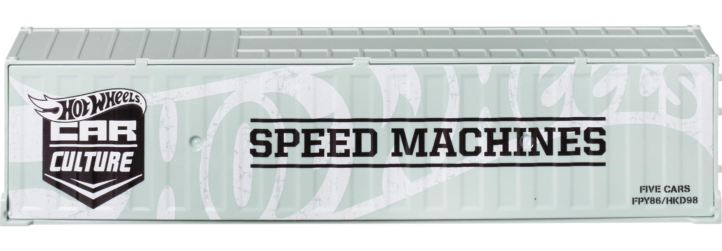 Hot Wheels Premium Car Culture Speed Machines 5-Pack | Die-Cast 1:64 with Real Riders