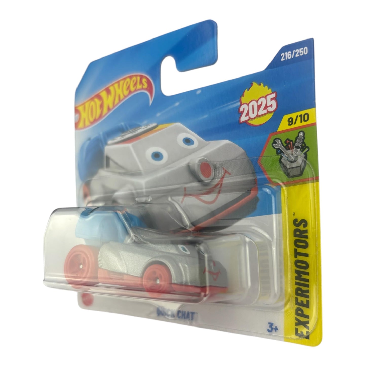 Hot Wheels Quick Chat Silver Telephone Experimotors 1:64 Diecast – New for 2025