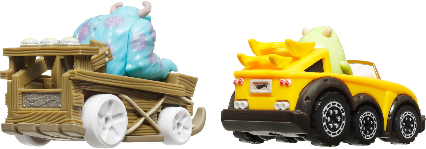 Hot Wheels RacerVerse 2-Pack Die-Cast Cars with Character Drivers – Optimized for RacerVerse Track (Styles May Vary)