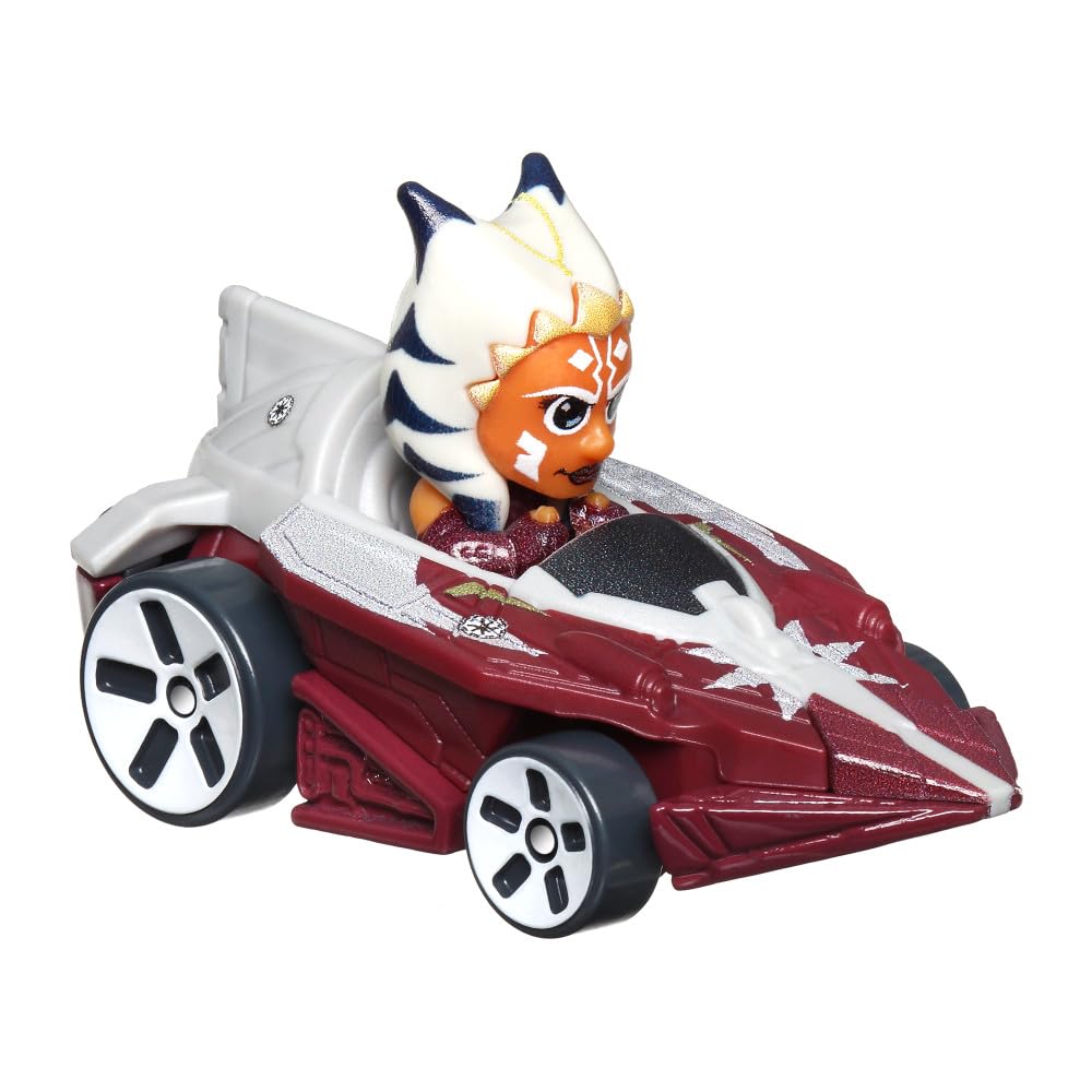Hot Wheels RacerVerse Ahsoka Toy Vehicle – 1:64 Die-Cast