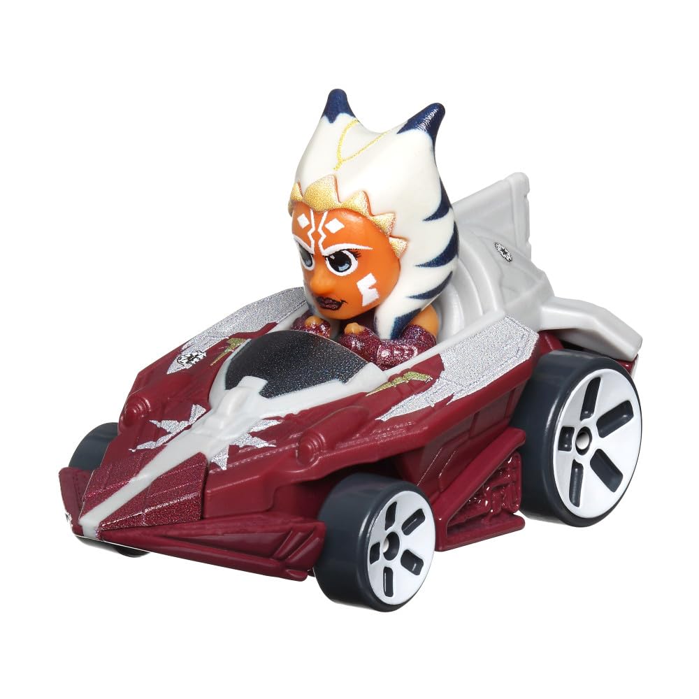 Hot Wheels RacerVerse Ahsoka Toy Vehicle – 1:64 Die-Cast