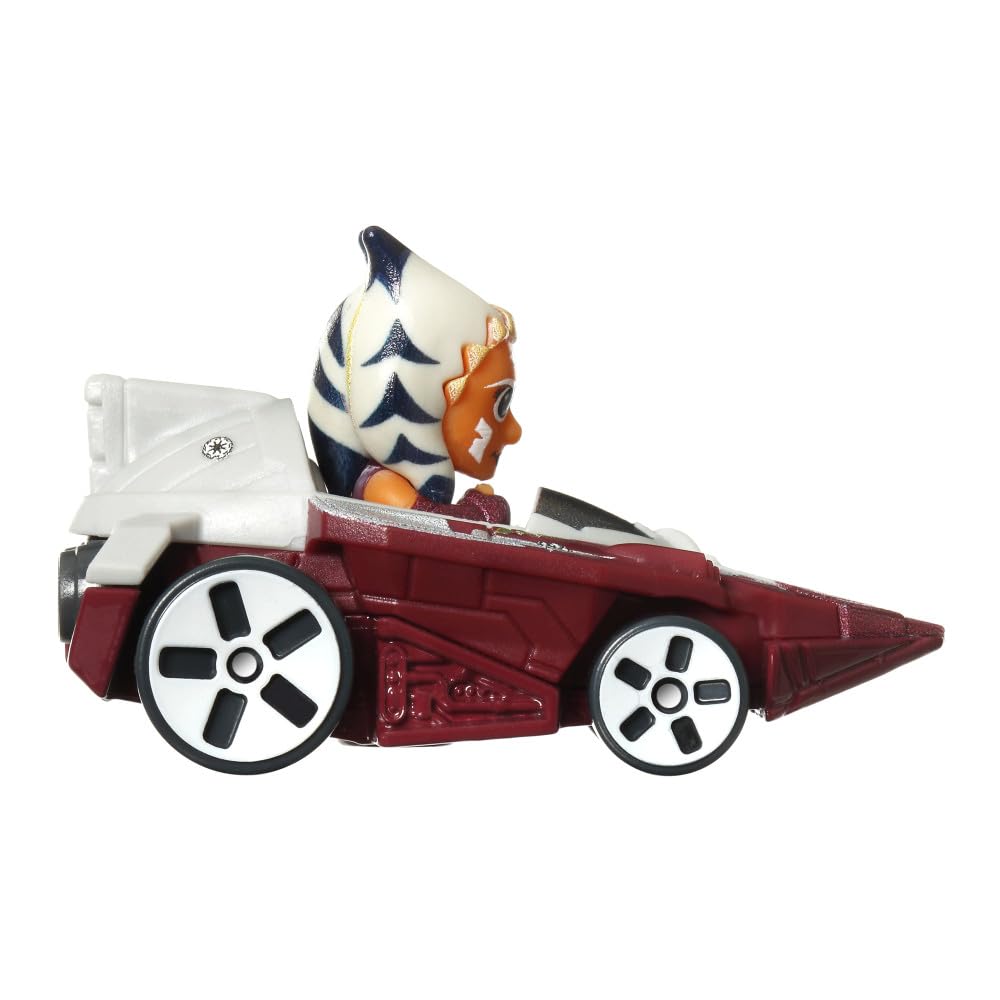 Hot Wheels RacerVerse Ahsoka Toy Vehicle – 1:64 Die-Cast