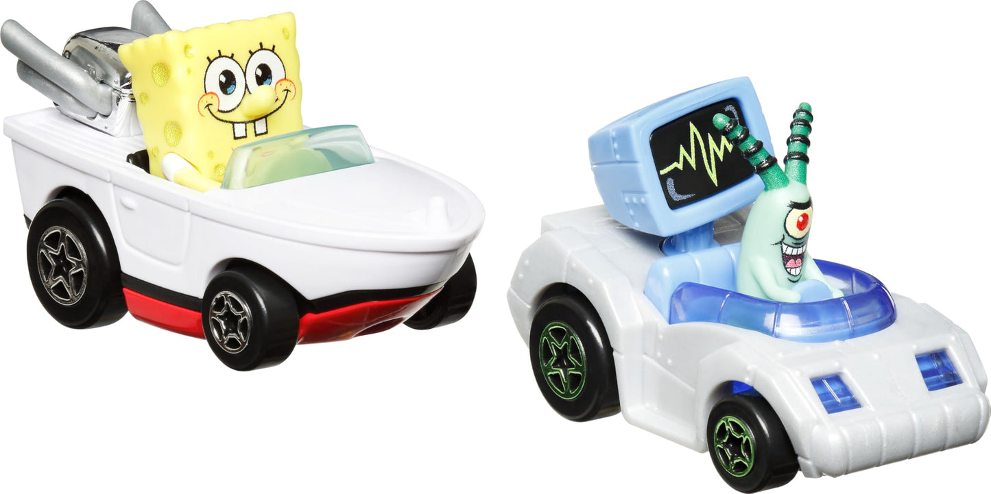 Hot Wheels RacerVerse 2-Pack Die-Cast Cars with Character Drivers – Track-Optimized
