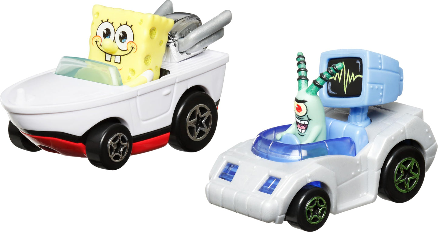 Hot Wheels RacerVerse 2-Pack Die-Cast Cars with Character Drivers – Track-Optimized