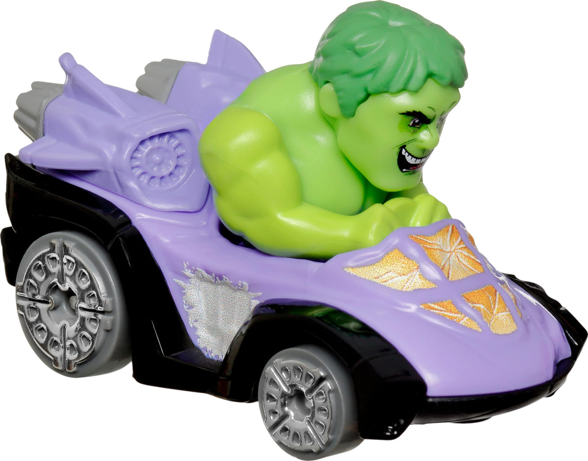 Hot Wheels RacerVerse Hulk & Iron Man 2-Pack Die-Cast Cars for Track Racing