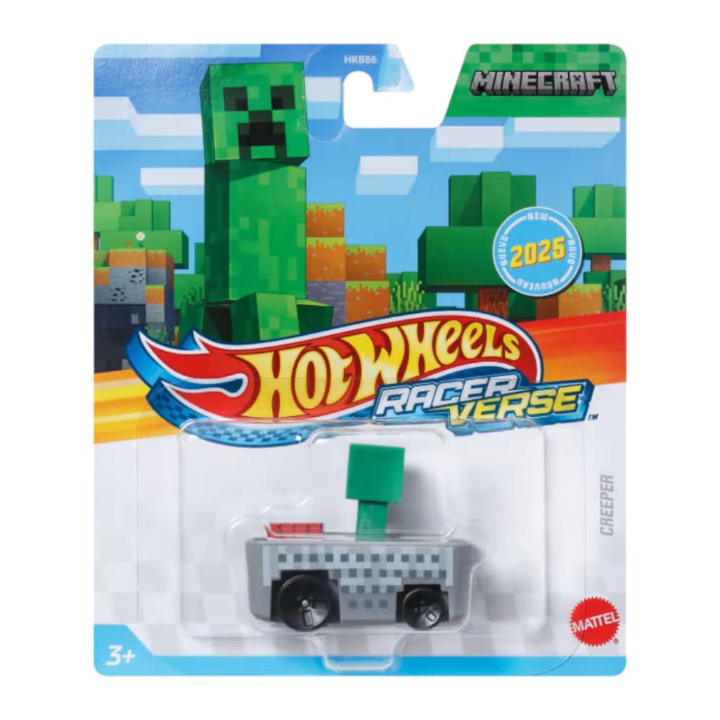 Hot Wheels RacerVerse Vehicles – 1:64 Die-Cast Cars with Beloved Characters