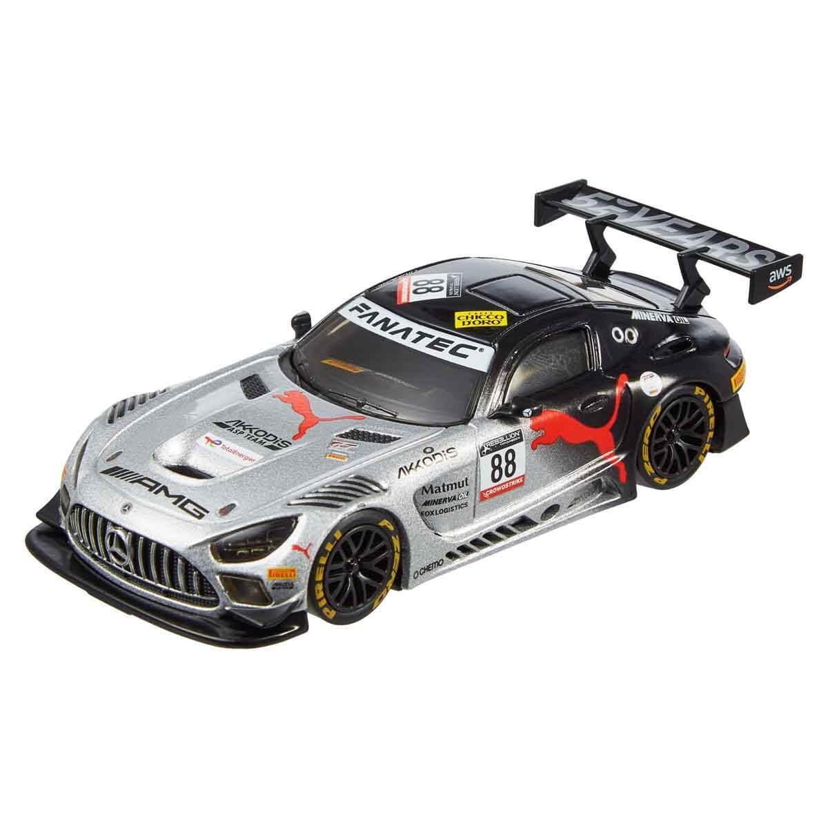 Hot Wheels Real Riders Mercedes-AMG GT3 Die Cast Car 1:43 Scale