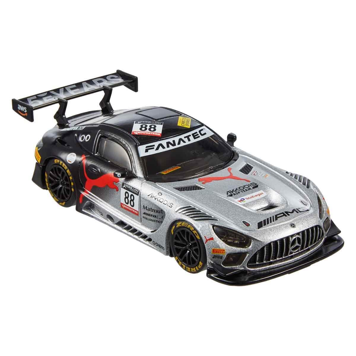 Hot Wheels Real Riders Mercedes-AMG GT3 Die Cast Car 1:43 Scale