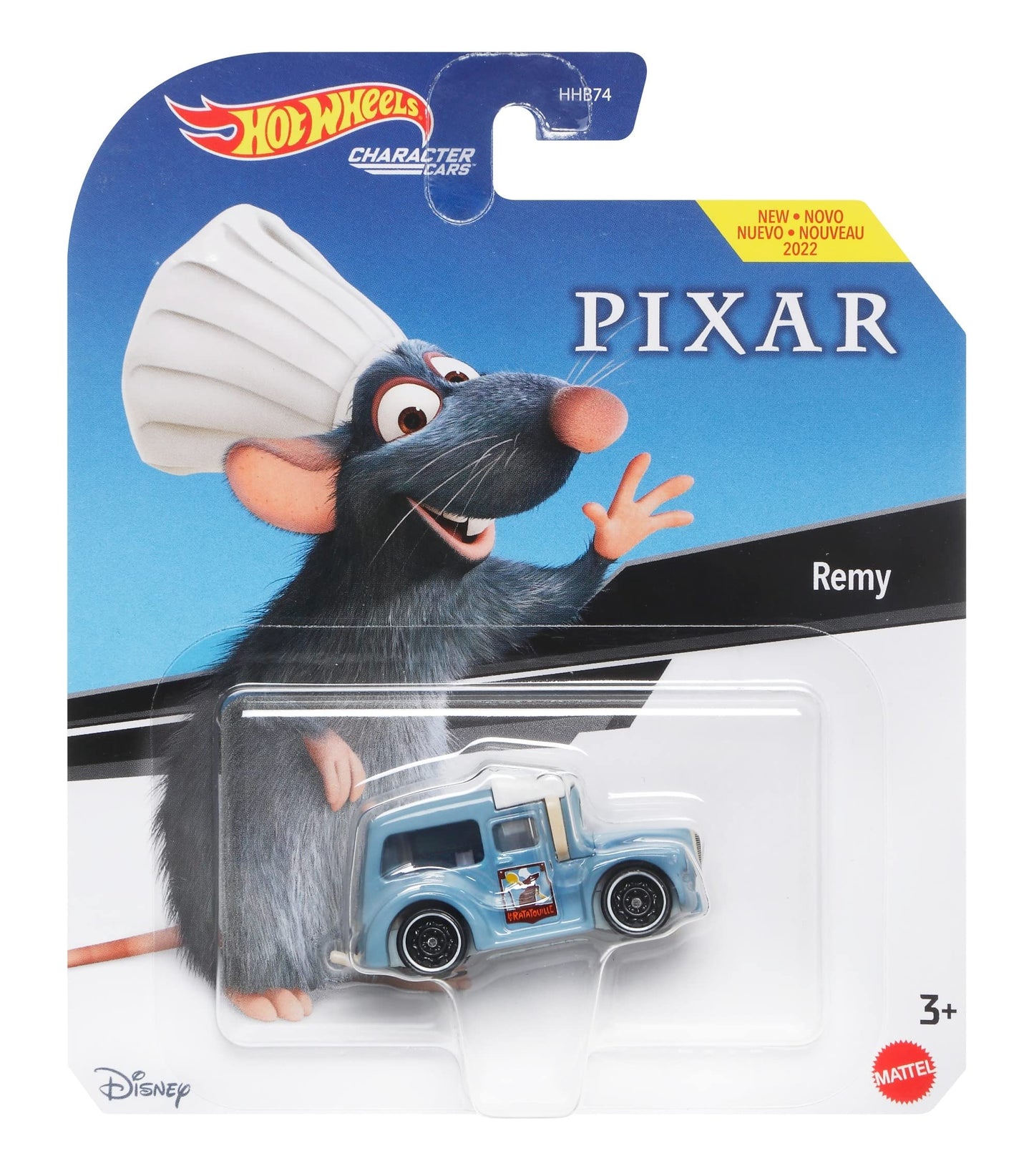 Hot Wheels New 2022 REMY Character Car | Collectible Toy Vehicle