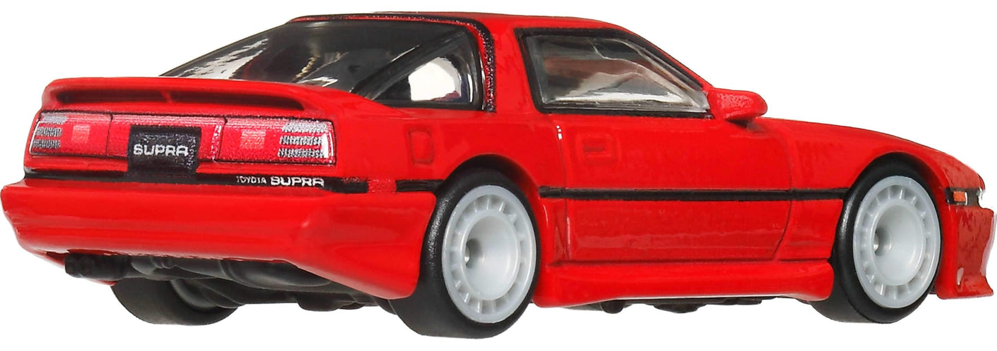 Hot Wheels Premium Car Culture Ronin Run 2 Toyota Supra A70 – Real Riders Die-Cast 1:64