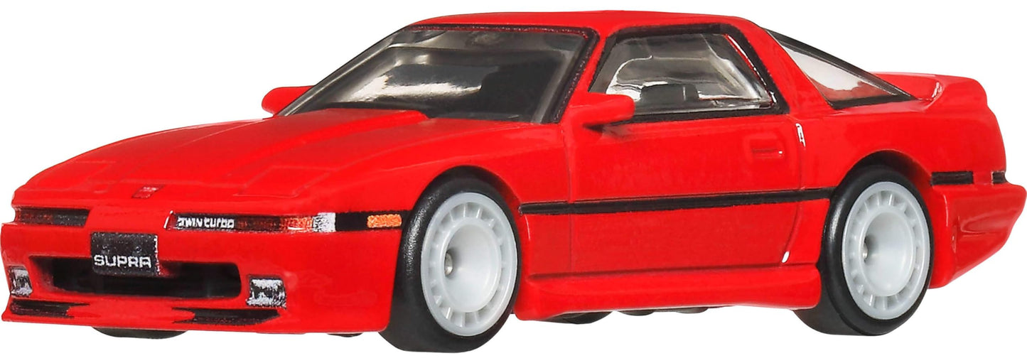 Hot Wheels Premium Car Culture Ronin Run 2 Toyota Supra A70 – Real Riders Die-Cast 1:64