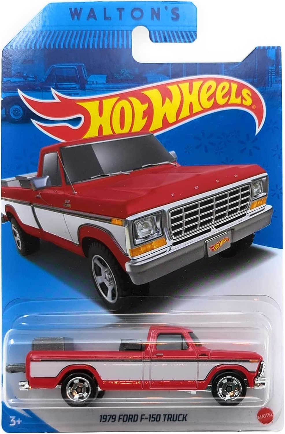 Hot Wheels Salutes Sam Walton: 1979 Ford F-150 1:64 Scale Collectible Tribute Truck
