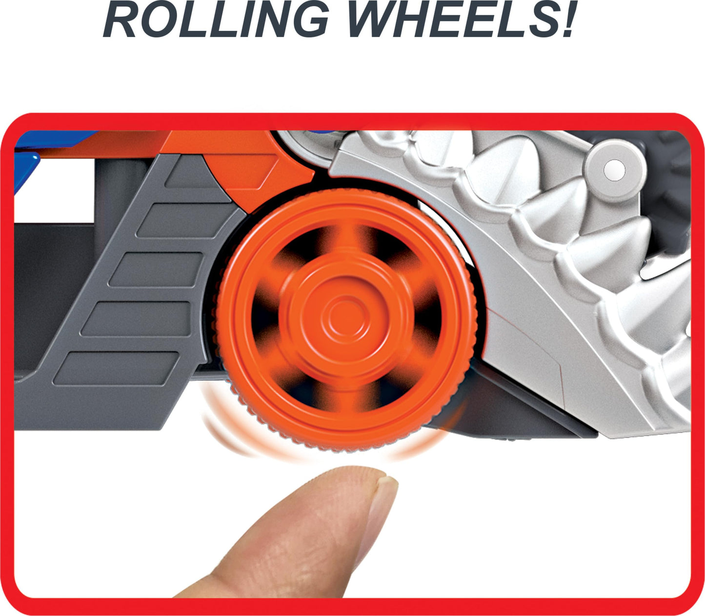 Hot Wheels Shark Chomp Transport Playset — 1:64 Scale Hauler with Belly Storage and Back Ramp
