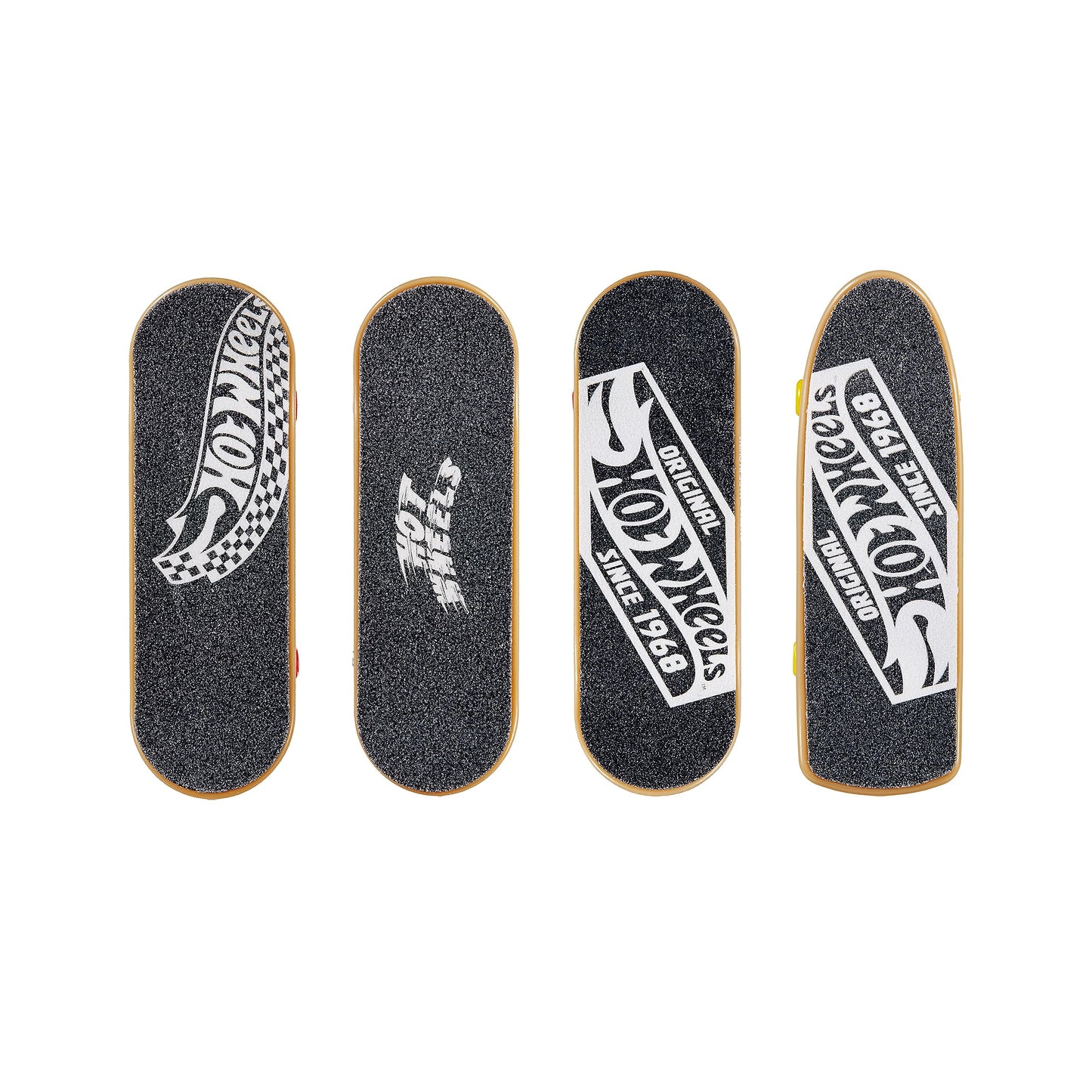 Hot Wheels Skate 4 Fingerboards + 2 Removable Shoes — Exclusive Tony Hawk Set