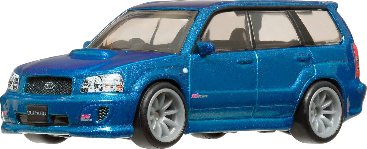 Hot Wheels Premium Car Culture Subaru Forester STI 1:64 Die-Cast with Real Riders